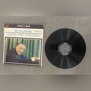 Vintage Brailowsky Chopin The 14 Waltzes Vinyl LP Columbia Masterworks